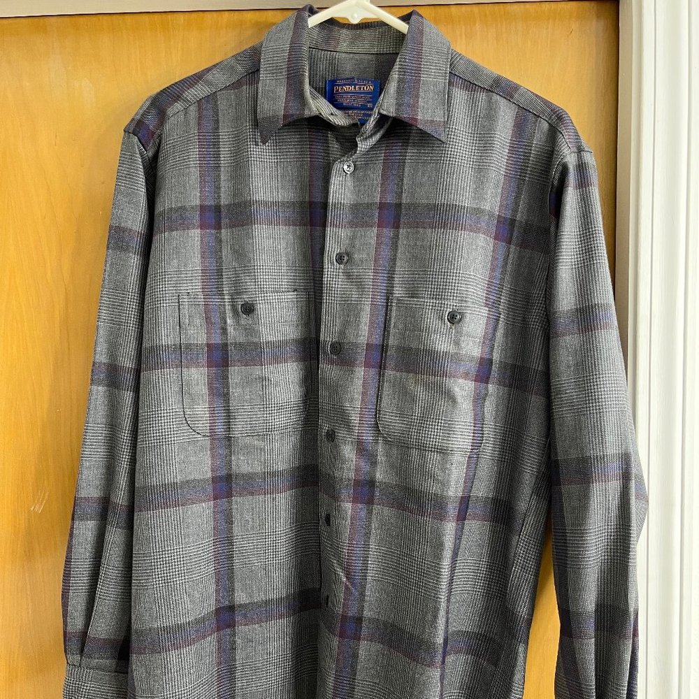 Like New Pendleton Mens 100% Wool Shirt Sm